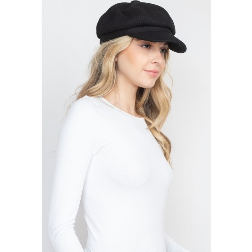 Black Breton Hat